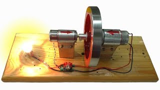 ? ВЕЧНЫЙ ДВИГАТЕЛЬ из двух моторчиков How to make a Free Energy Generator Игорь Белецкий