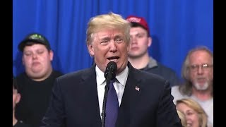 President Donald Trump SLAMS Democrats calls their behavior TREASONOUS at Tax Reform Speech in Ohio