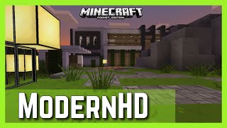 Minecraft PE - Amazing MODERN HD Texture Packs | MCPE 1.1 iOS & Android