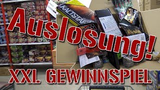 AUSLOSUNG vom XXL Gewinnspiel bei Pyroland