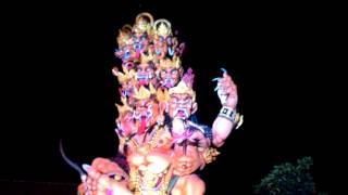 Ogoh-ogoh wisnu murti Br.anggarkasih gianyar bali part 2