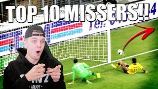 TOP 10 GROOTSTE VOETBAL MISSERS OOIT!!