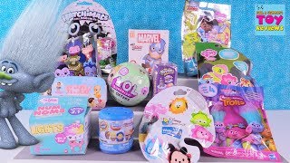 Disney Tsum Tsum Baby Secrets Trolls LOL Surprise Doll Toy Review | PSToyReviews
