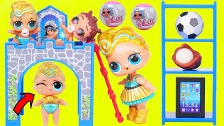 LOL Surprise Dolls Lil Luxe Boi Gets New Boy Room