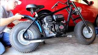 CUSTOM BAJA MINI BIKE PROJECT 212cc