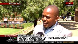 Parktown Boys High | Search continues for pupil who went missing during camp