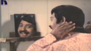 Chadra Mohan Gets Ready Like Hero - Funny Scene - Padaharella Vayasu Movie Scenes