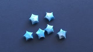 Lucky Star: How to make a paper Lucky Star - Easy Origami Instructions