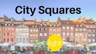 "City Squares" - practice English with Spotlight