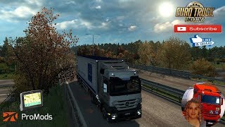 Euro Truck Simulator 2 (1.35) Early Autumn Mod v5.9 by Grimes Norway Promods v2.41 + DLC's & Mods