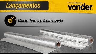 Manta térmica aluminizada VONDER