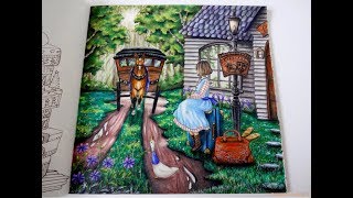 ROMANTIC COUNTRY the third tale | Carriage Part 3 | color TUTORIAL | Prismacolor
