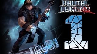 Прохождение Brutal Legend На Русском - Часть 1 (Лучший роуди)