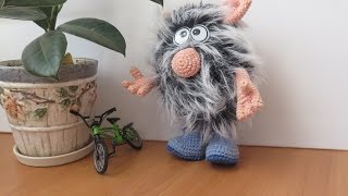 Амигуруми Пушистик Бабайка Игрушки вязаные крючком
