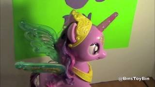 Talking PRINCESS TWILIGHT SPARKLE Interactive My Little Pony! 2013 Hot Toy! Review by Bin's Toy Bin