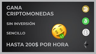 4 Paginas Para Ganar Criptomonedas GRATIS | Hasta 200$ | PAGANDO  ??