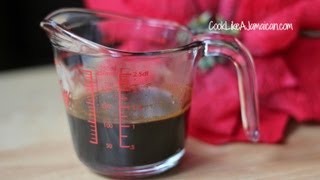 Jamaican Homemade Browning Recipe Video