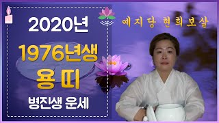 2020년 운세보기 1976년생 45세 용띠 병진생