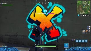 Fortnite - All Carbide & Omega Posters Locations (Season 4 Challenge)
