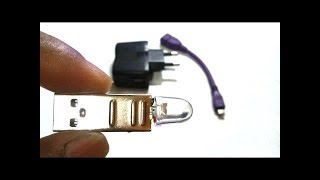 Awesome Idea How to Make USB LIGHT NIGHT LAMP at Home (Use Mobile, Laptop, Charger etc)