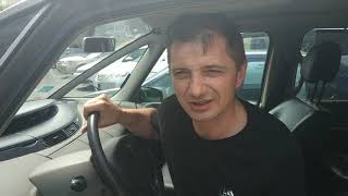 Снятие блока замка рулевой колонки в Рено Эспейс IV