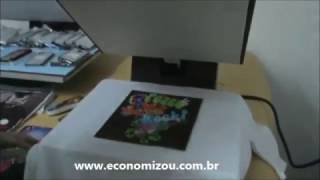 Como funciona a Prensa Térmica 38x38 | Prensas | Sublimação | Economizou