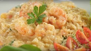 DIVINA RECEITA | RISOTO DE CAMARÃO [CC]