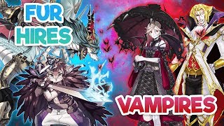 Yu-Gi-Oh! FUR HIRES vs VAMPIRES Live Duel!