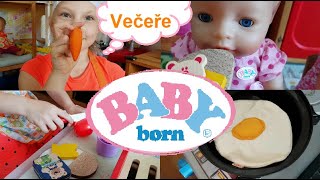 Pojď si hrát?, epizoda - Večeře | Film s Baby born | Máma v Německu