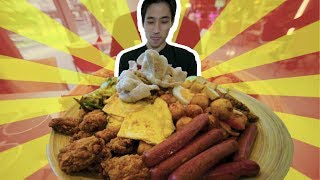EPIC BUFFET MUKBANG! $10 AYCE NASI LEMAK BUFFET IN SINGAPORE!
