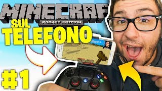 LA MIA SERIE SU MINECRAFT PER TELEFONO! - Minecraft ITA PE #1