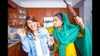 How My Brown Mom Acts With Me vs. With My Friends