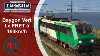 Train Simulator 2019 : "Baygon vert" Le FRET à 160km/h