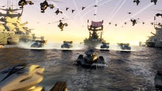 Naval INVASION of HAWAII, Pearl Harbor Bases Defend | Red Alert 3 Japan Campaign