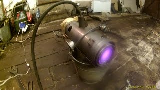 Газовая пушка из печки запорожца! Часть 1!