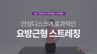 만성허리디스크에 좋은 스트레칭