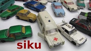 Siku - Lüdenscheid alte Modellautos Metall V-Serie 1:60   / Old model cars from Germany