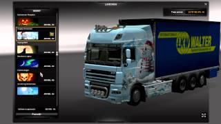 Euro Truck Simulator 2 DAF XF Tandem + Trailer