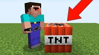 ТОЛЬКО НУБ ВЗОРВЕТ ЭТОТ ТНТ В МАЙНКРАФТ НУБ ПРОТИВ ТРОЛЛИНГ ЛОВУШКА MINECRAFT Мультик
