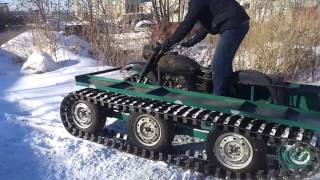 Мотоцикл Урал на гусеницах ТСН 74