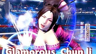 Street Fighter 5 mods Glamorous  Chun li