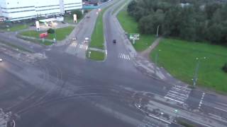 Разворот и левый поворот на ул . Потапова , Ириновский и Наставников.