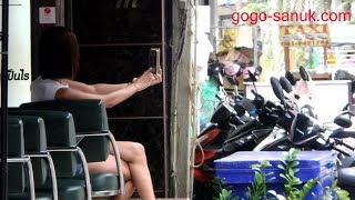 traveling alone in Pattaya 2018 daytime walking-Walking Street,Soi LK Metro etc