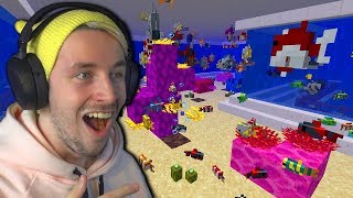AQUARIUM VOOR SCHILDPADDEN in MINECRAFT