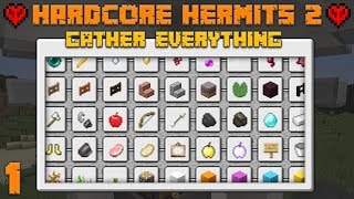 Minecraft Hardcore Hermits 1 All The Items! (Season 2)