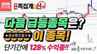 [주식종목추천] 손 대는 종목마다 급등!!! KH바텍 , 신풍제약 , 초록뱀 단기 수익률 128% 달성 중!! 디피씨, 웰크론, 모나리자