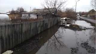 Разлив реки Тавла в Саранске