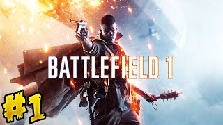 Battlefield 1 - Mission #1: Storm of Steel Walkthrough (PC HD)