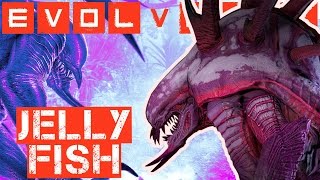 Evolve: Jellyfish Wraith Skin All Stages