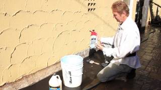 How to blend in exterior plaster finishes